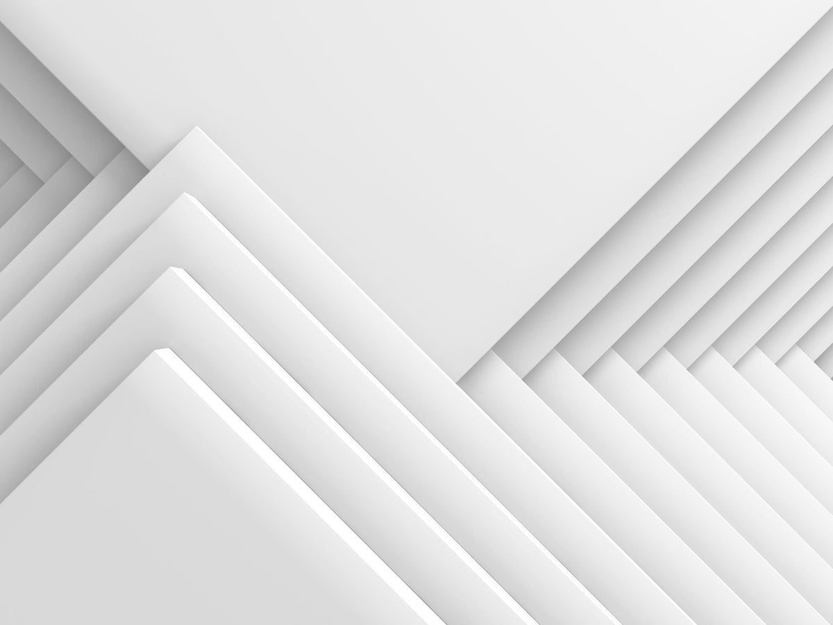 Gray geometric pattern with overlapping triangles