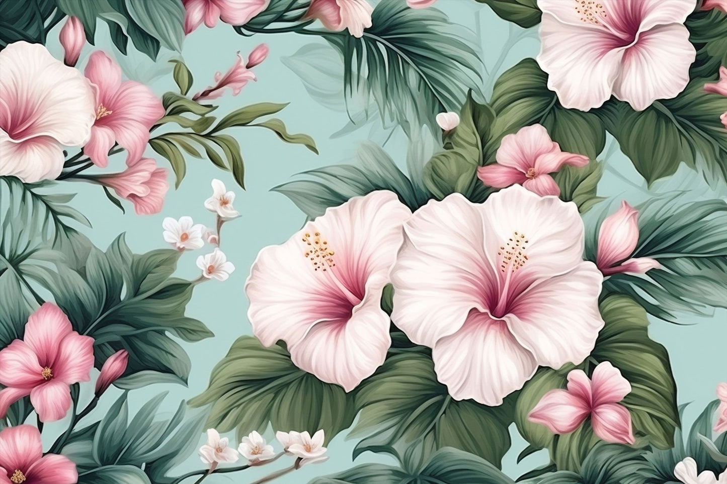 Aqua Biscuis Mural