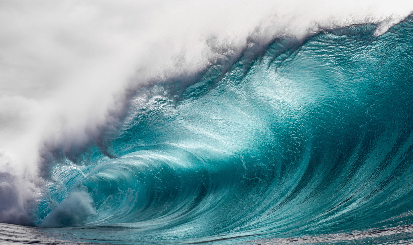 Blue Swell Mural