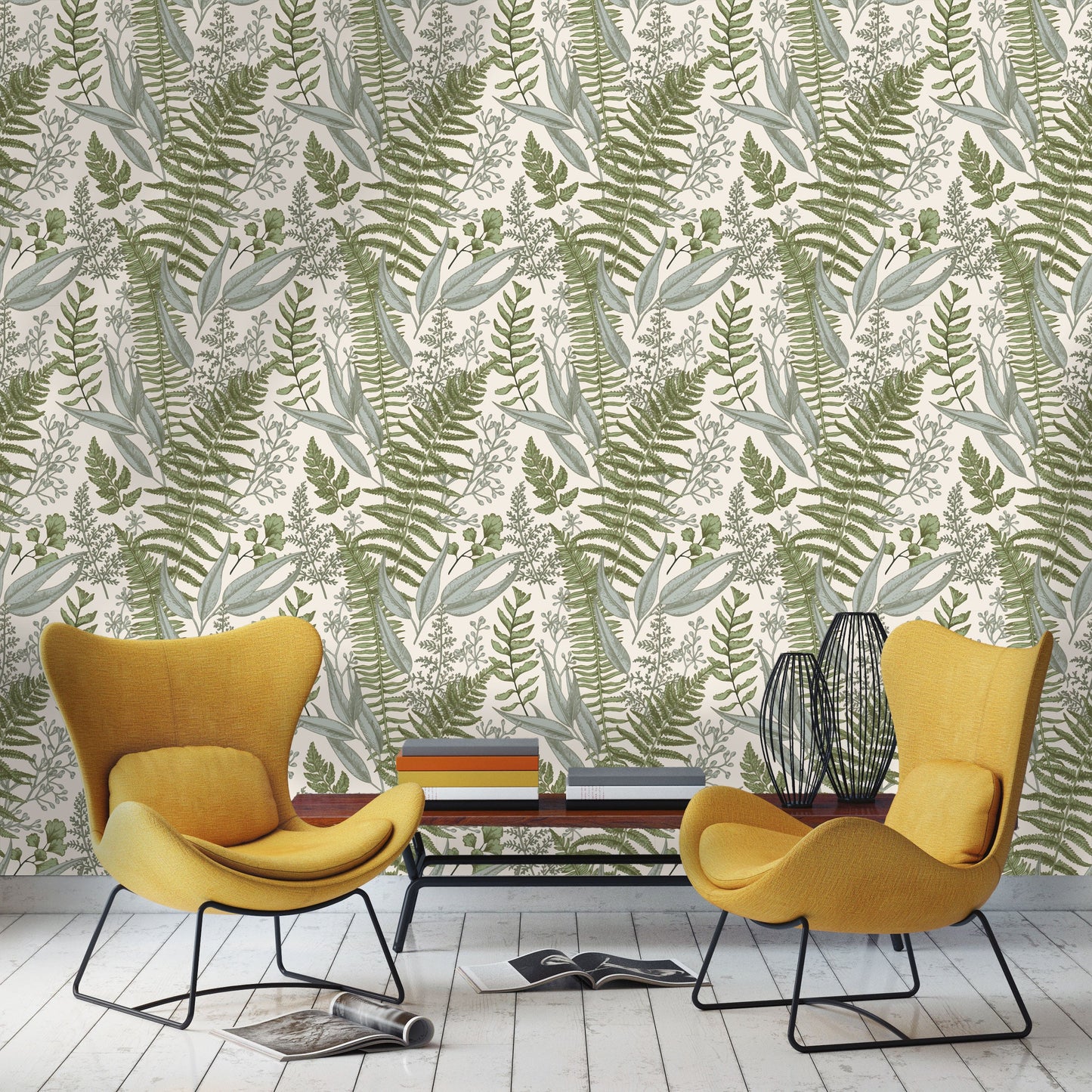 Botanics Light Wallpaper