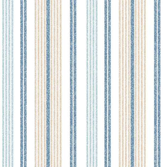 Cottage Stripe Wallpaper