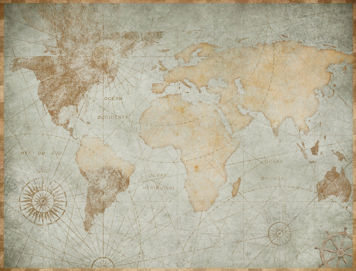Dainten Map Mural