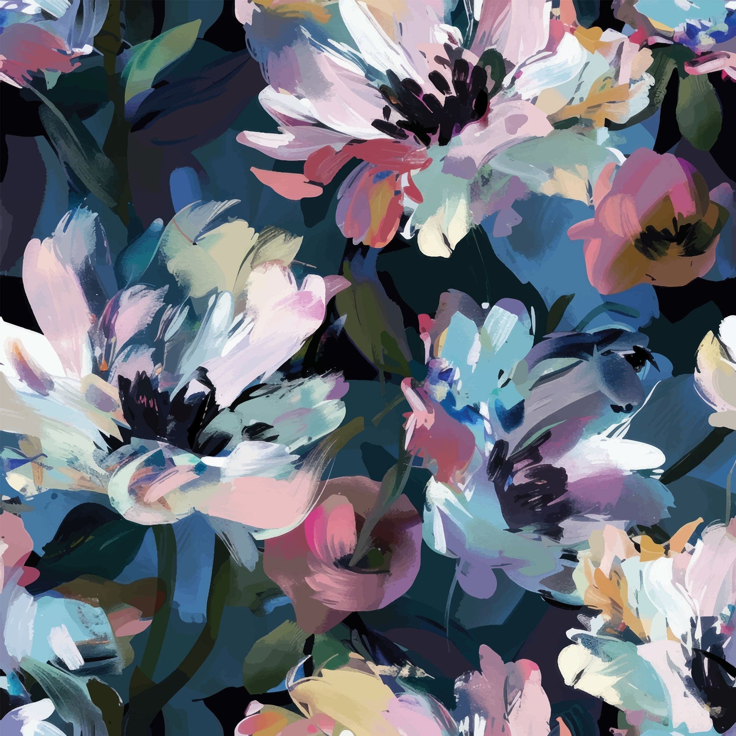 Elletana Flora Mural