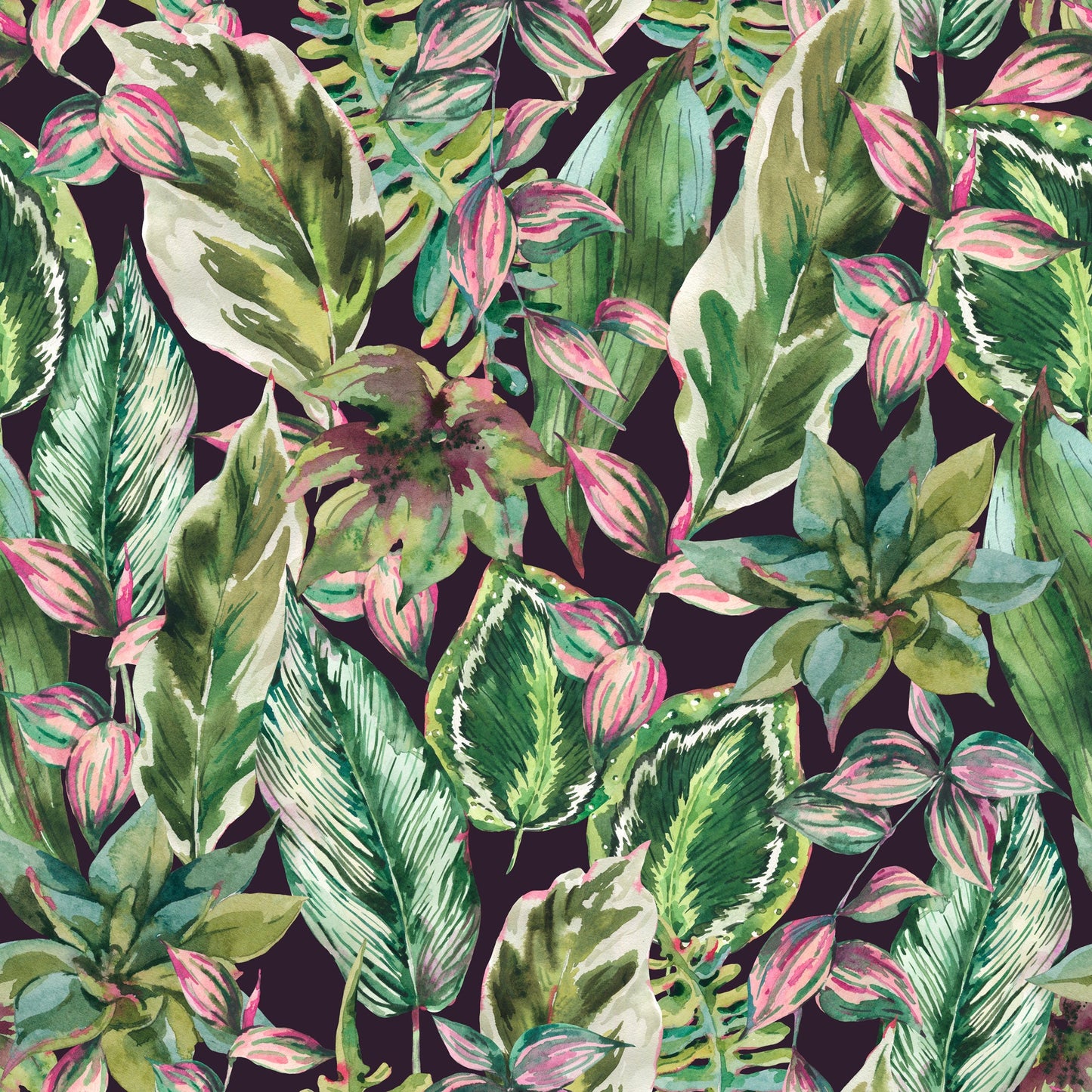 Flushed Orchid Mural