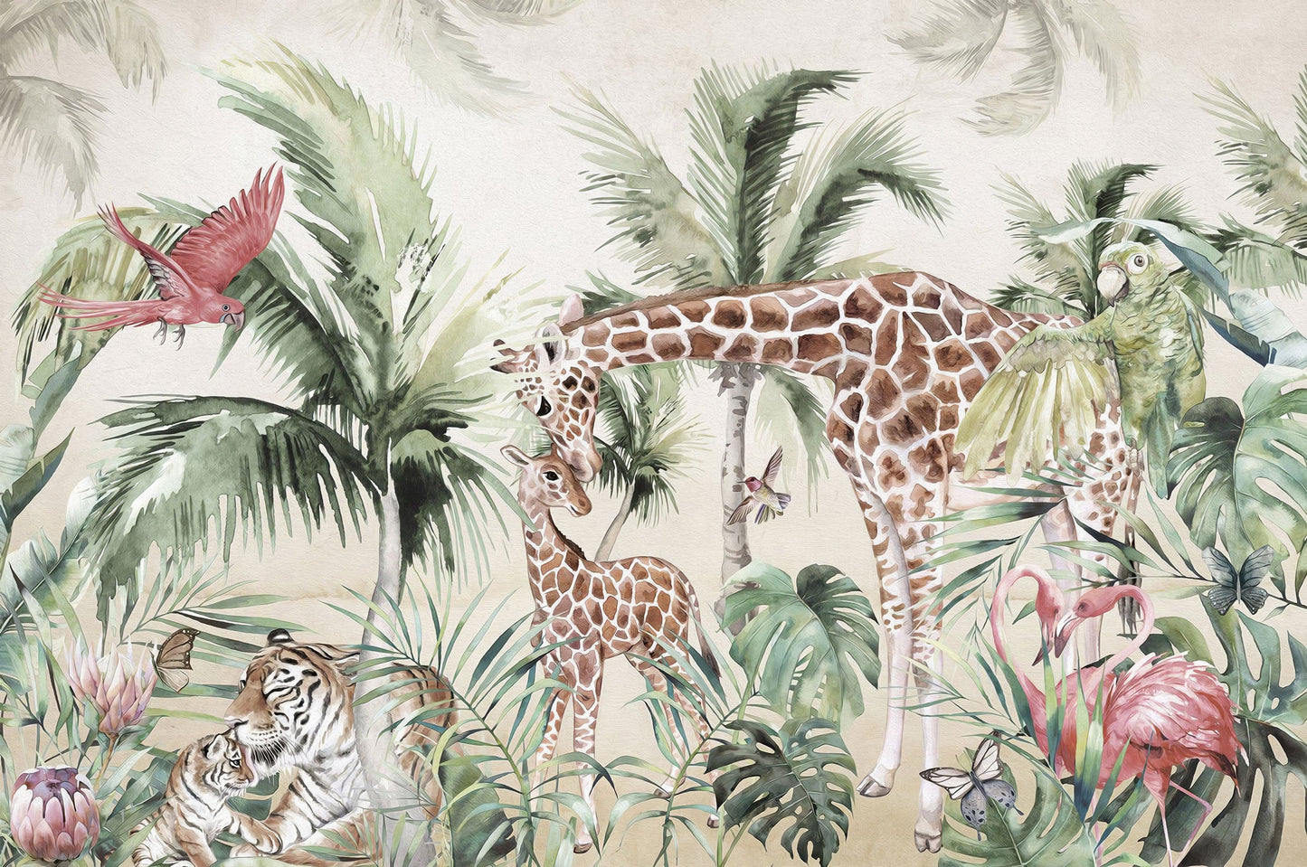 Forever Jungle Mural
