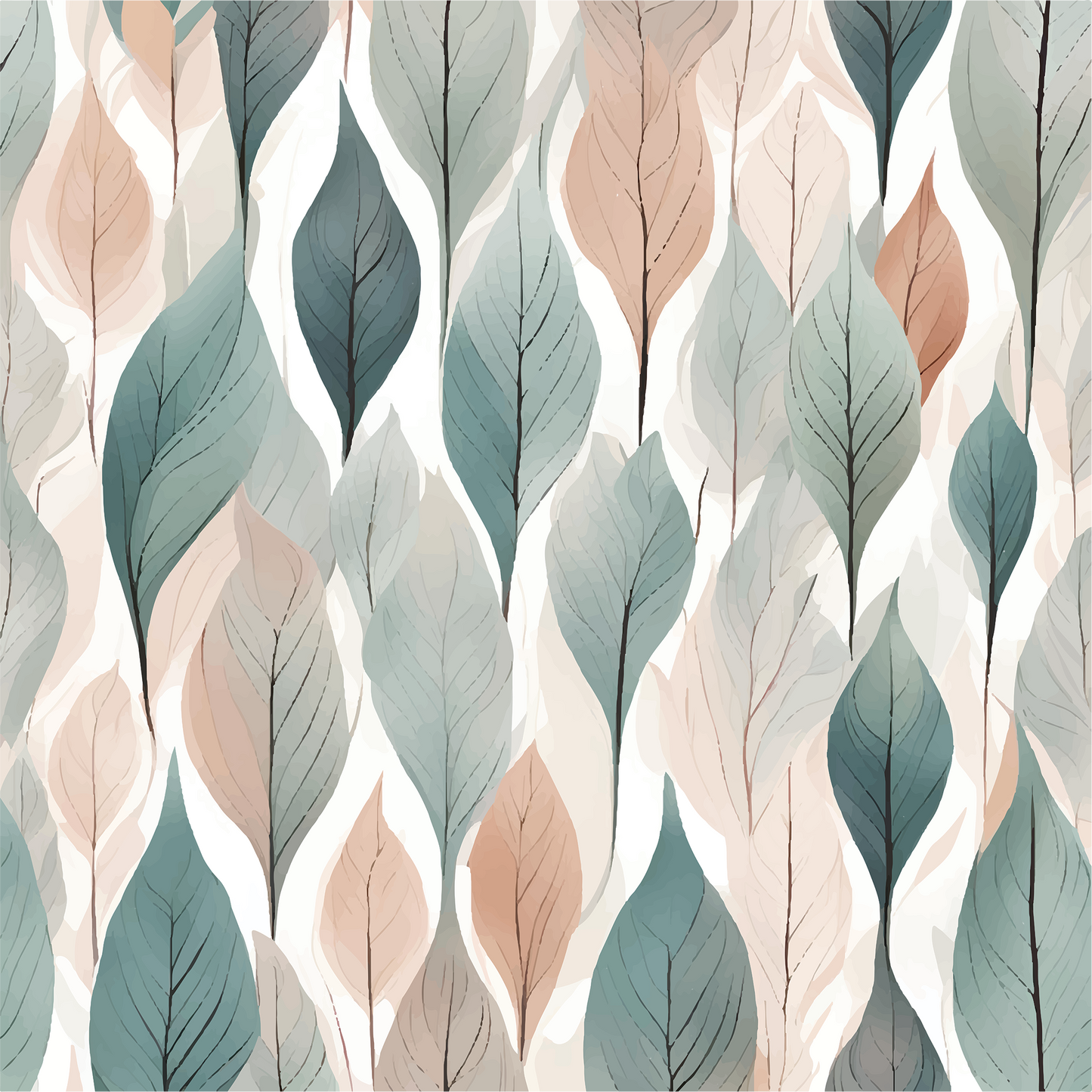 Leaf Flow Wallpaper