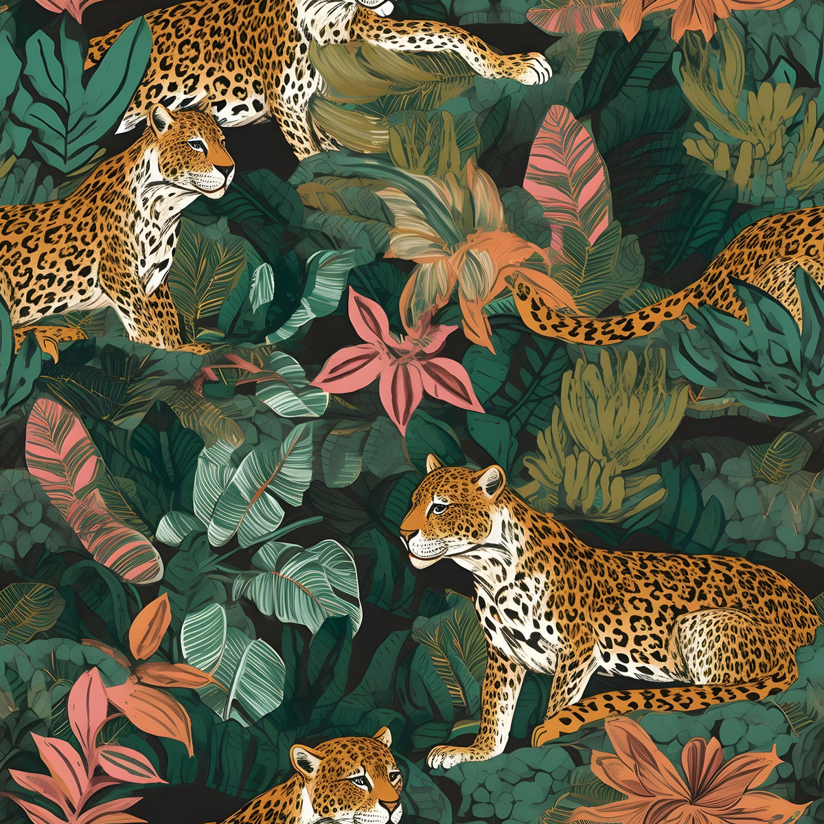 Leopard Venture Mural