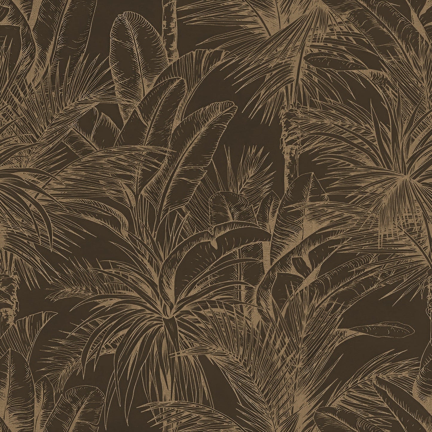 Linear Palms Wallpaper