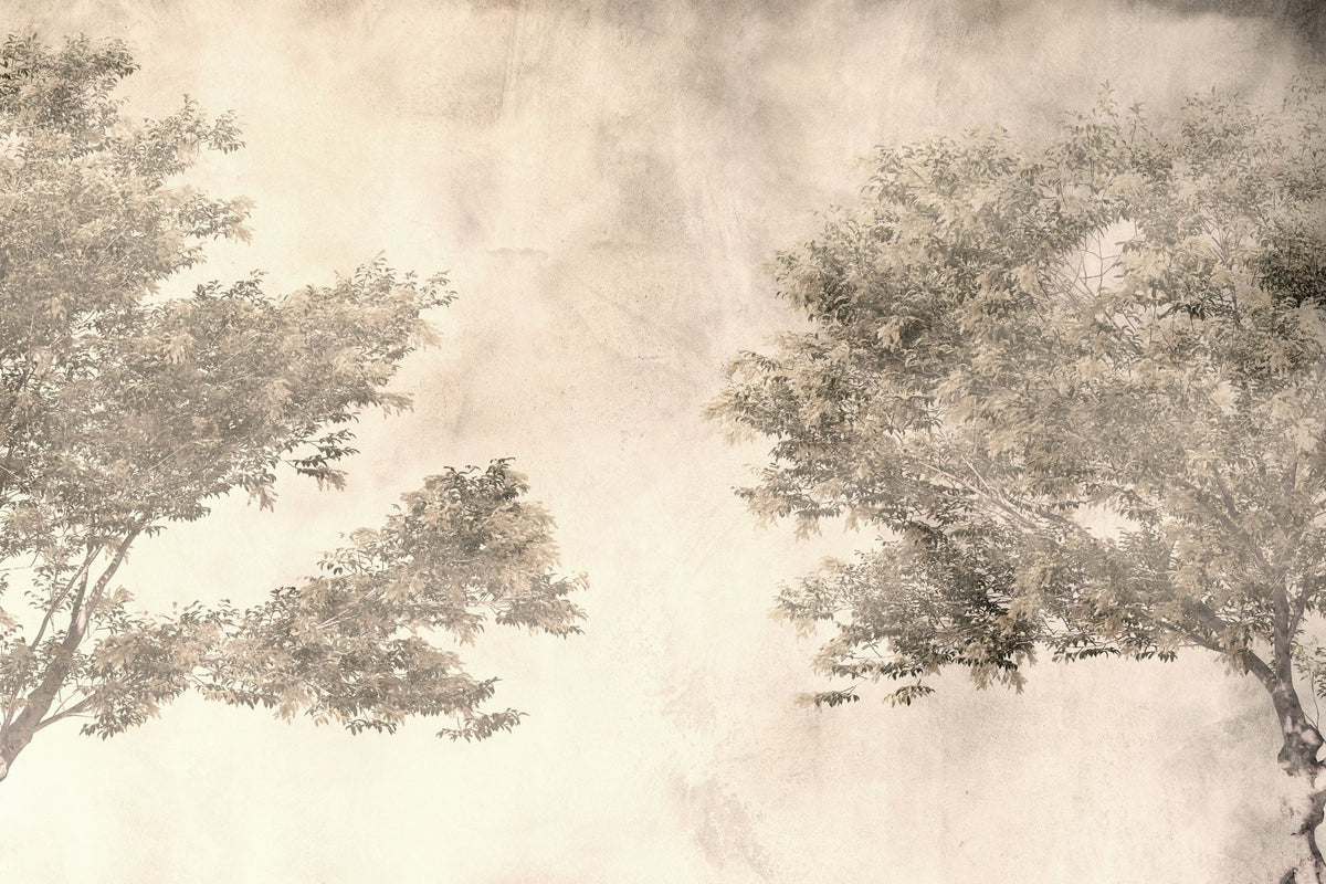 Lush Branches Mural