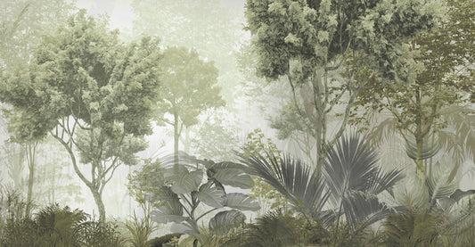 Natural woods Mural