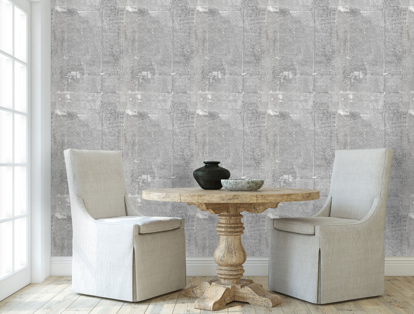 Ripped Concrete Wallpaper