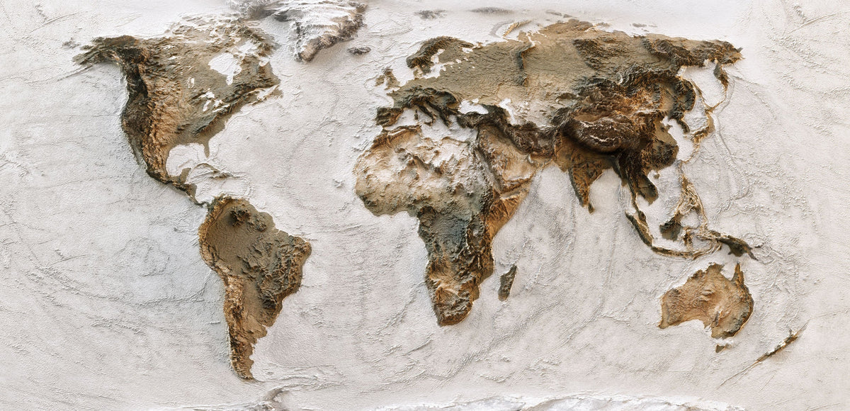 Rocky Map Mural