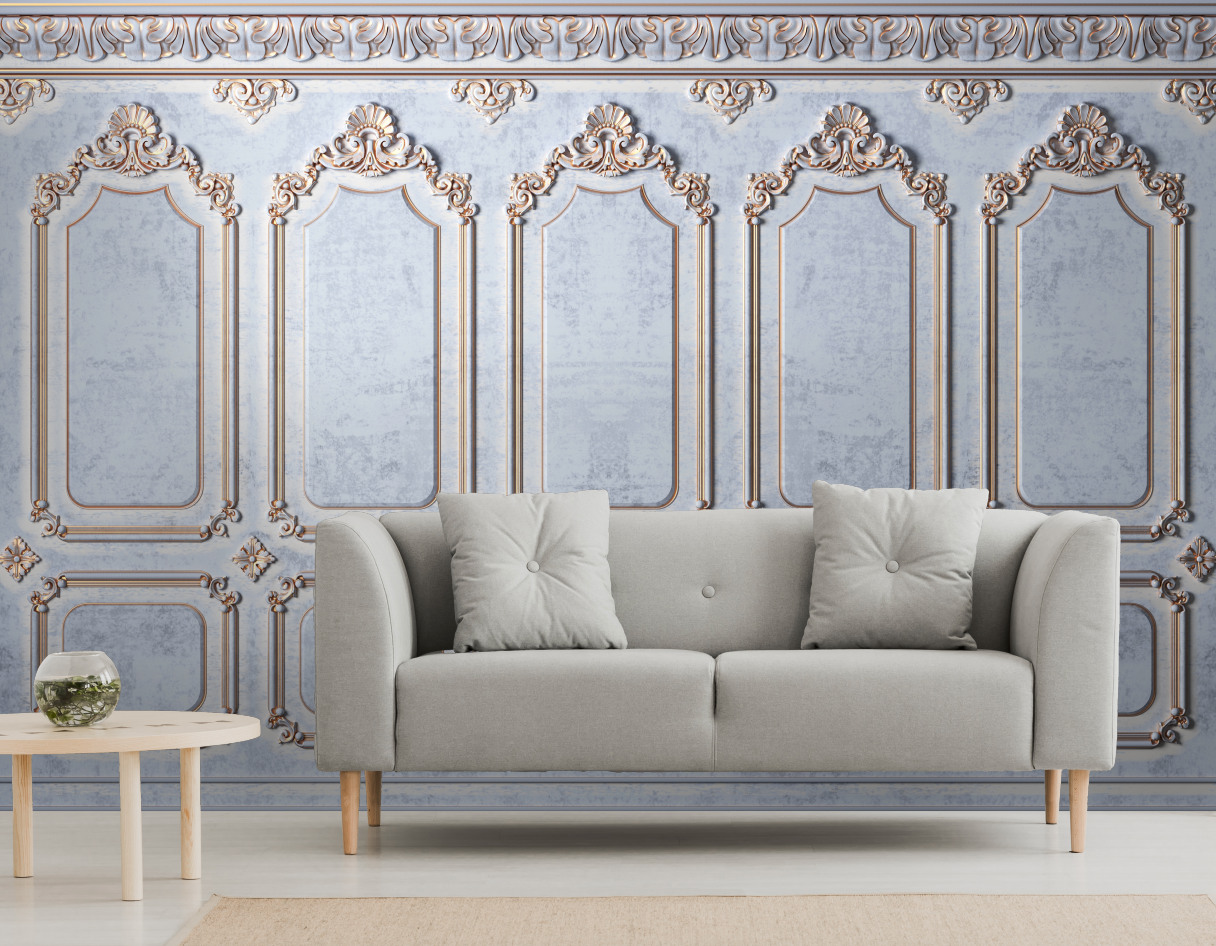 Mallure Paneling Mural