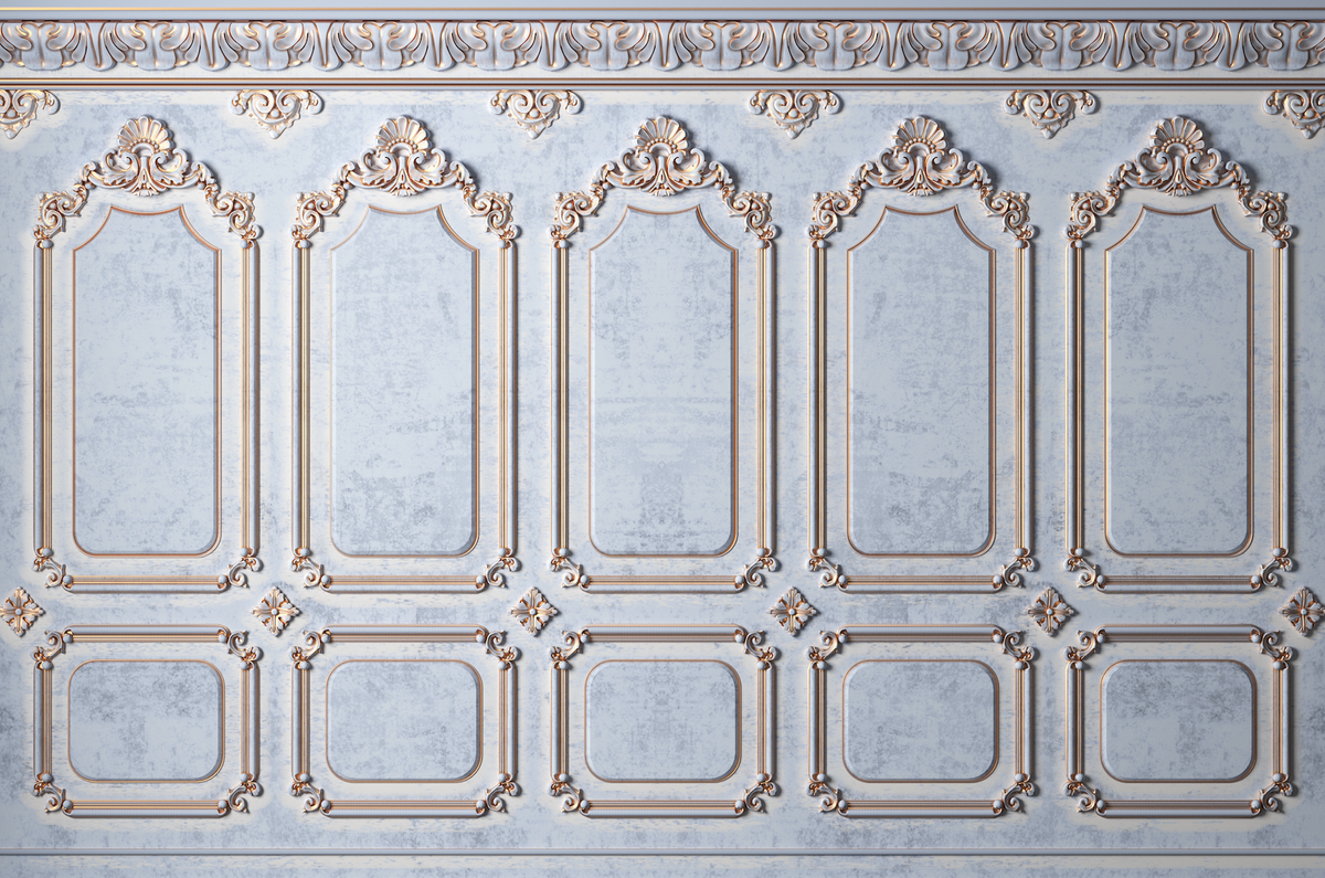 Mallure Paneling Mural