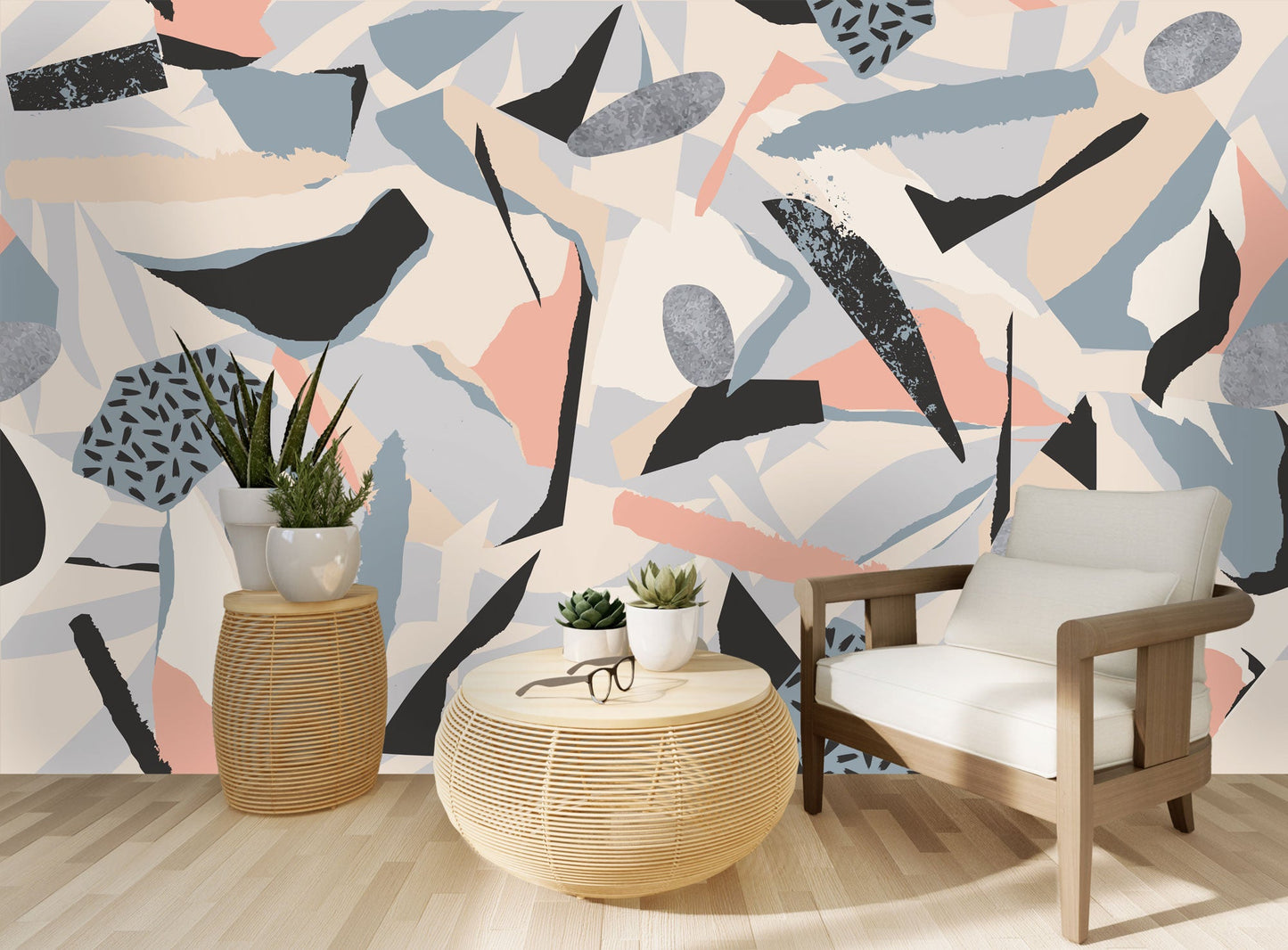 Talia Pattern Mural