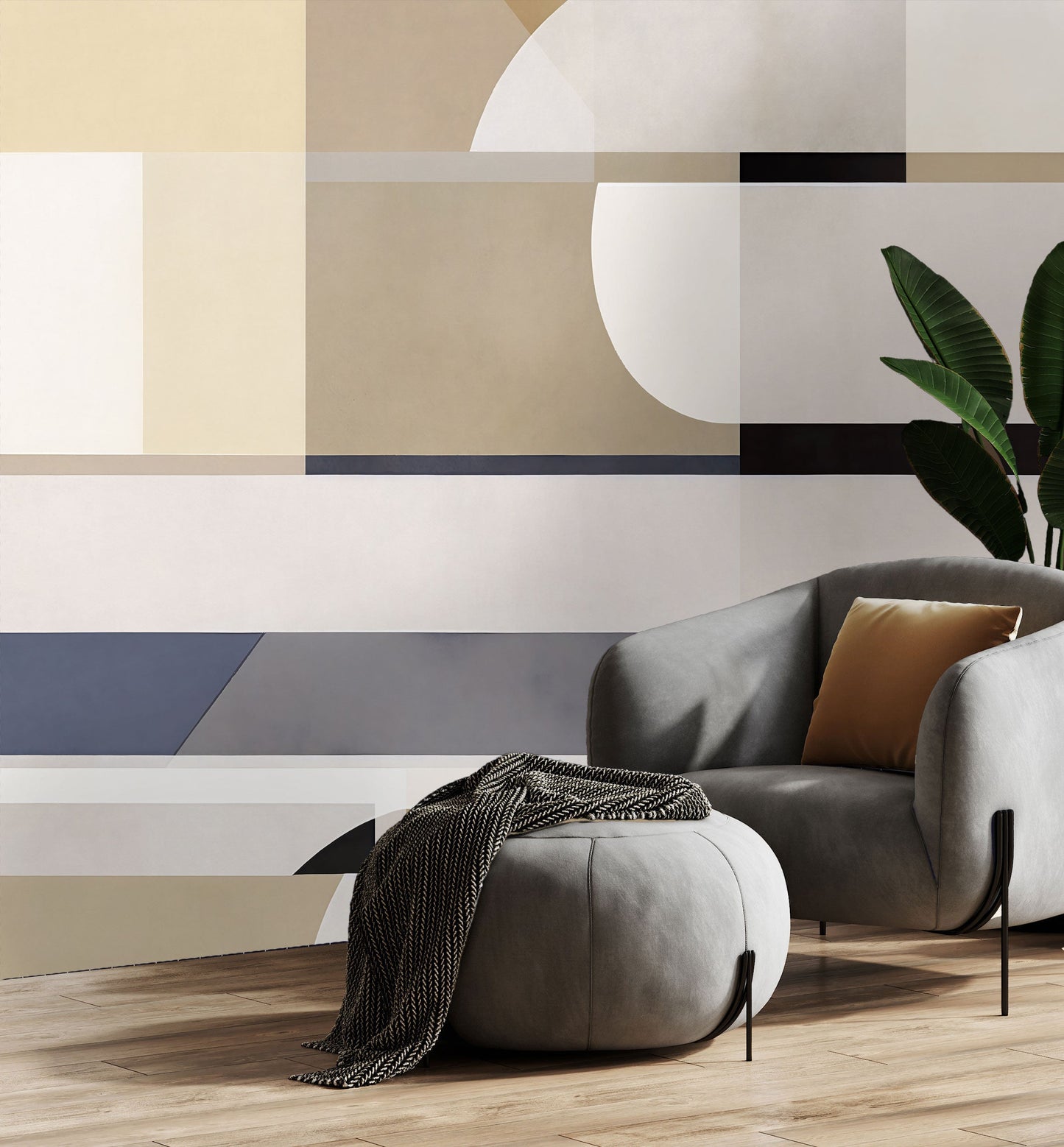 Telaso Shapes Mural