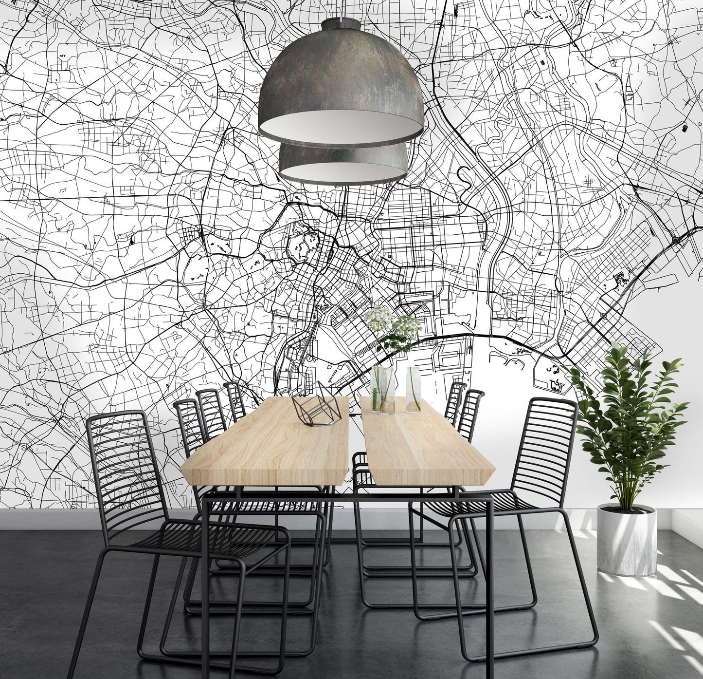 Tokyo Map Mural