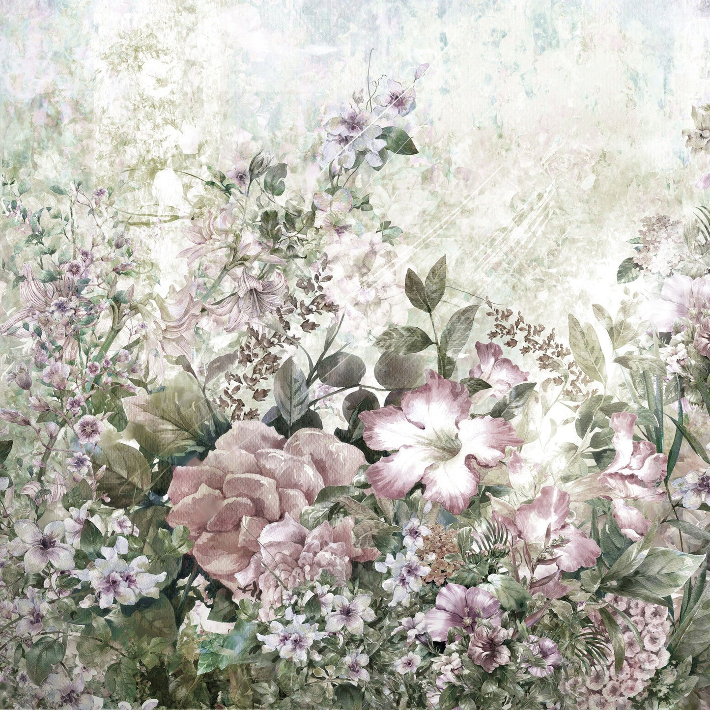 Watercolour Spring Mural