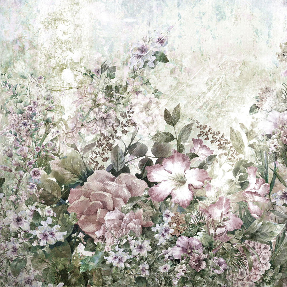 Watercolour Spring Mural