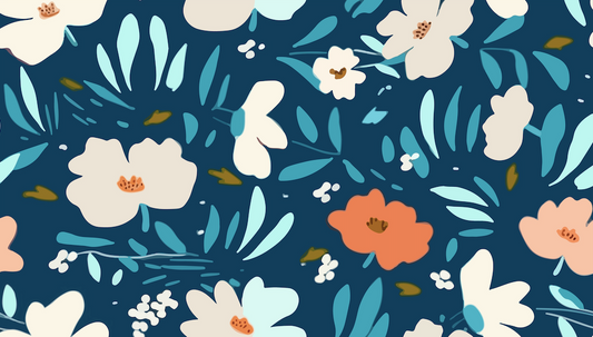 Wild Flower Meadow Mural