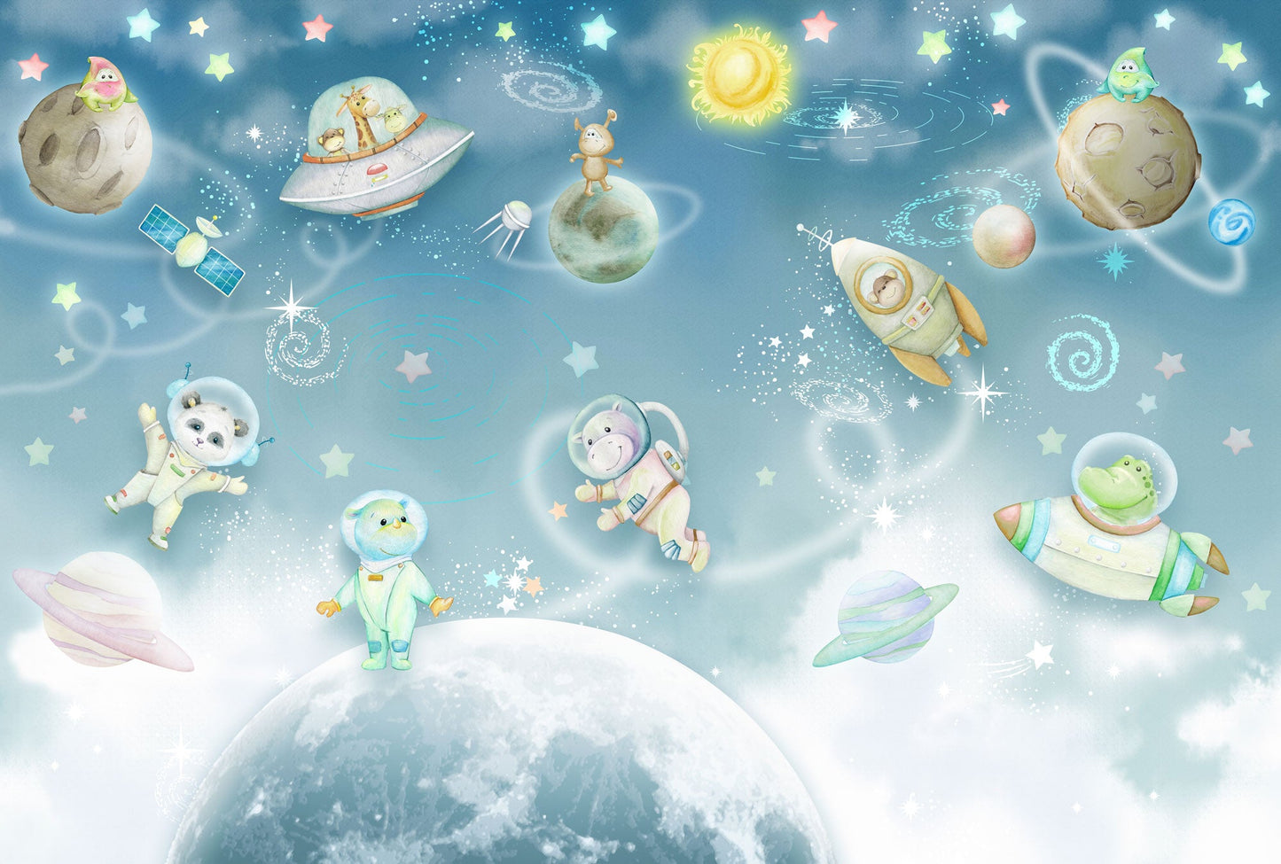 Starry Starry Night Mural