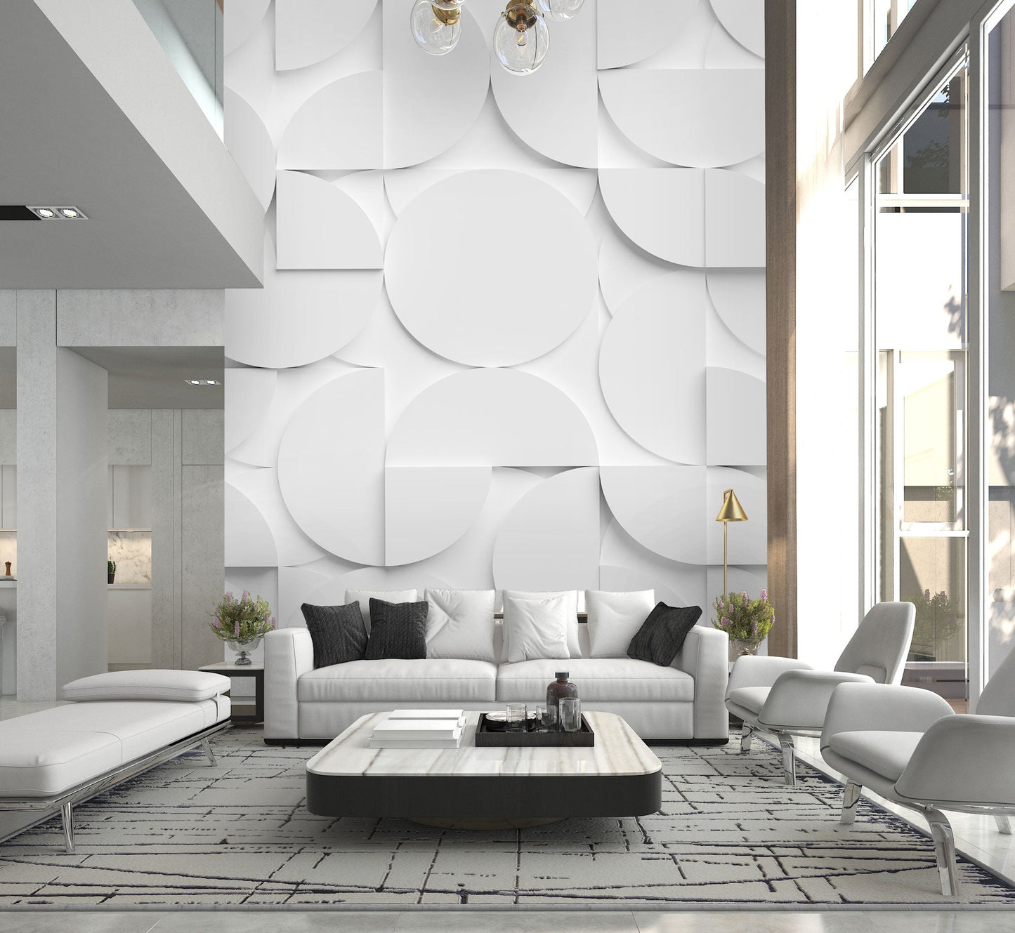 3D Puzzle Arch Mural