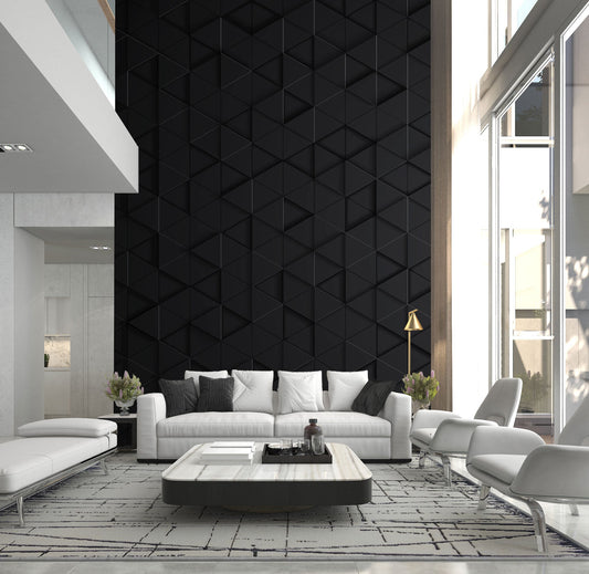 3D Triangular Play Mural