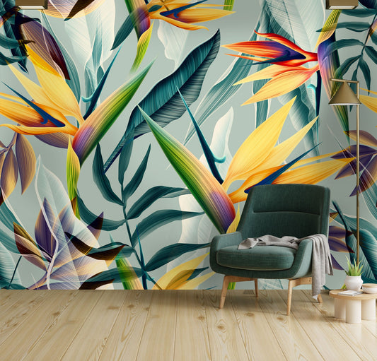 Amshire Strelitzia Mural