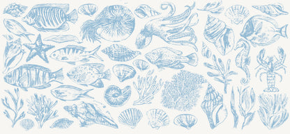 Aquatic Guests Mural