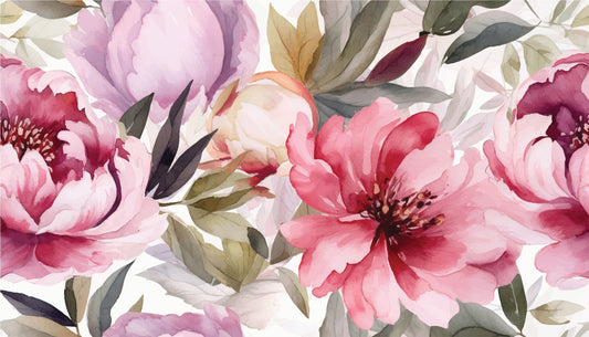 Barbie Bouquet Mural