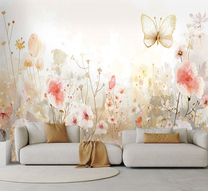 Butterfly Glam Mural