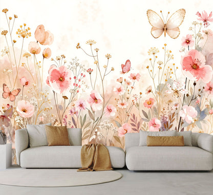 Butterfly Glam Mural
