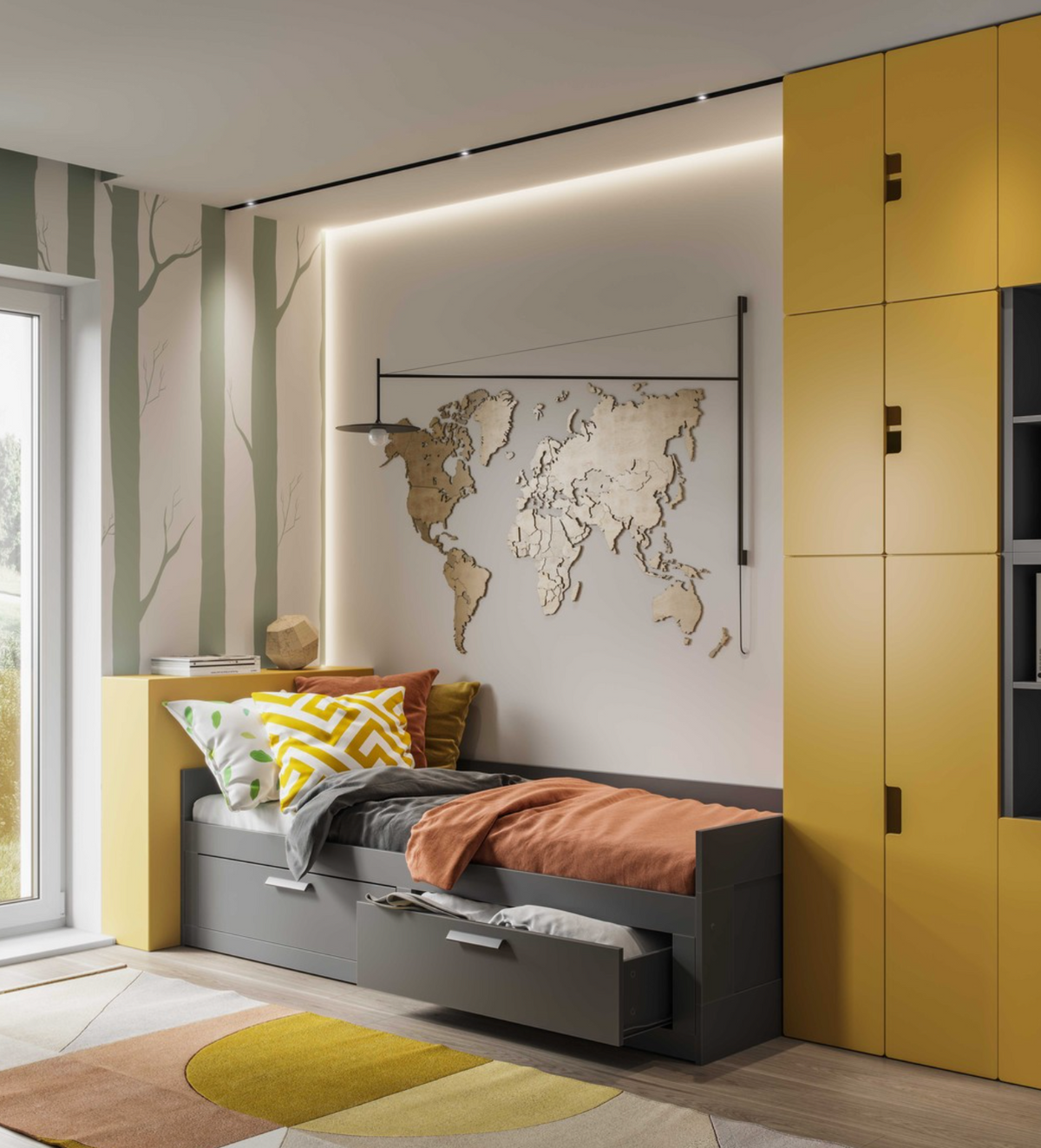 CANARY YELLOW WRAP
