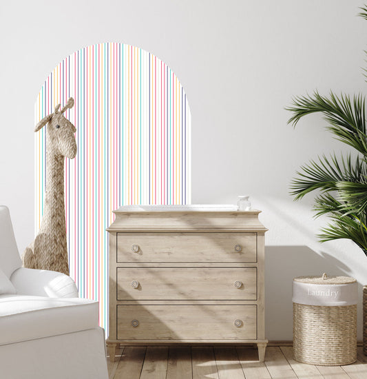 Candy Land Stripes Arch