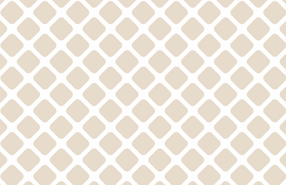 Beige diamond pattern on a white background