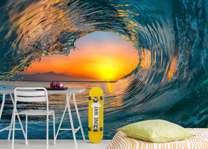 Crashing Waves Mural