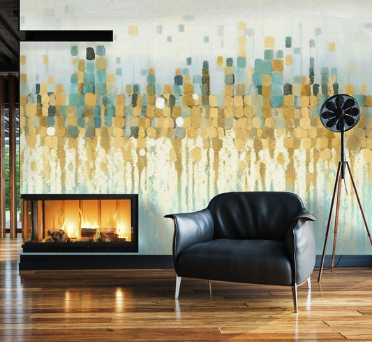 Cubist Rain Mural