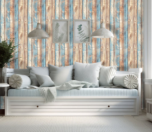 Dockside Planks Wallpaper