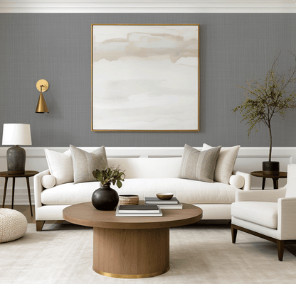 DARK GREY FABRIC WRAP