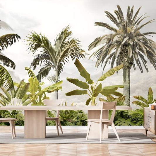 Impressive Palms Mural