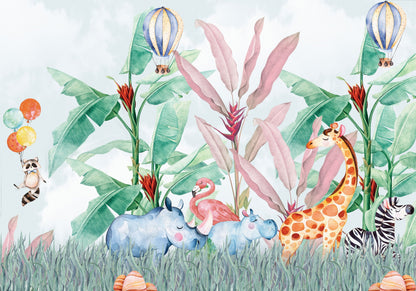Jungle Parade Mural