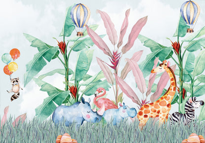 Jungle Parade Mural