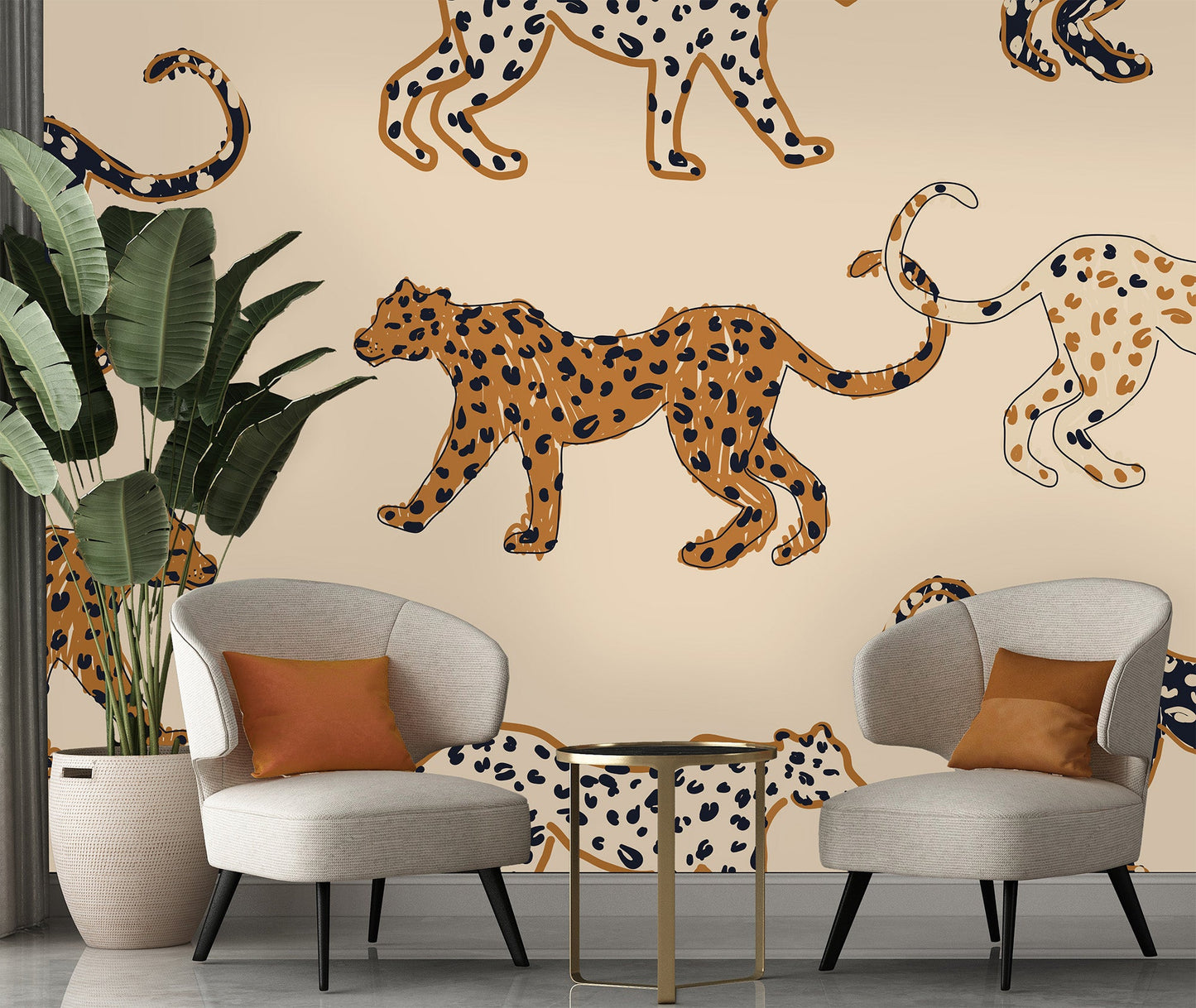 Kokime Leopard Mural