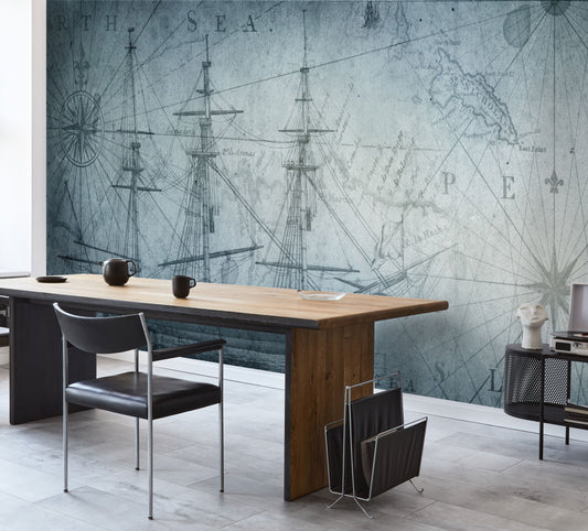 Koru Map Mural