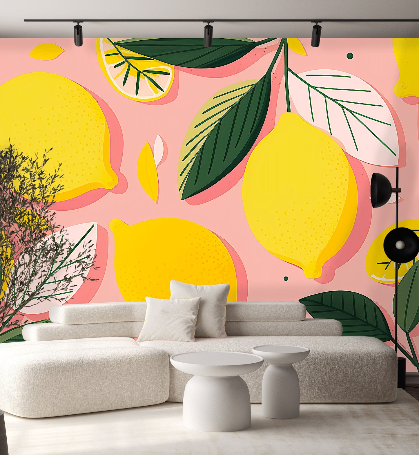 Lemon Sorbet Mural