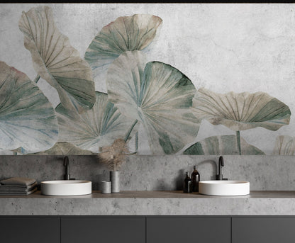 Lilliepad  Trumpets Mural