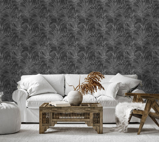 Linear Palms Wallpaper