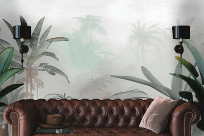 Misty Forest Mural