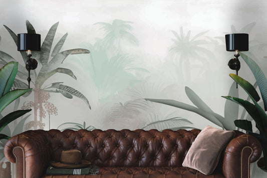 Misty Forest Mural
