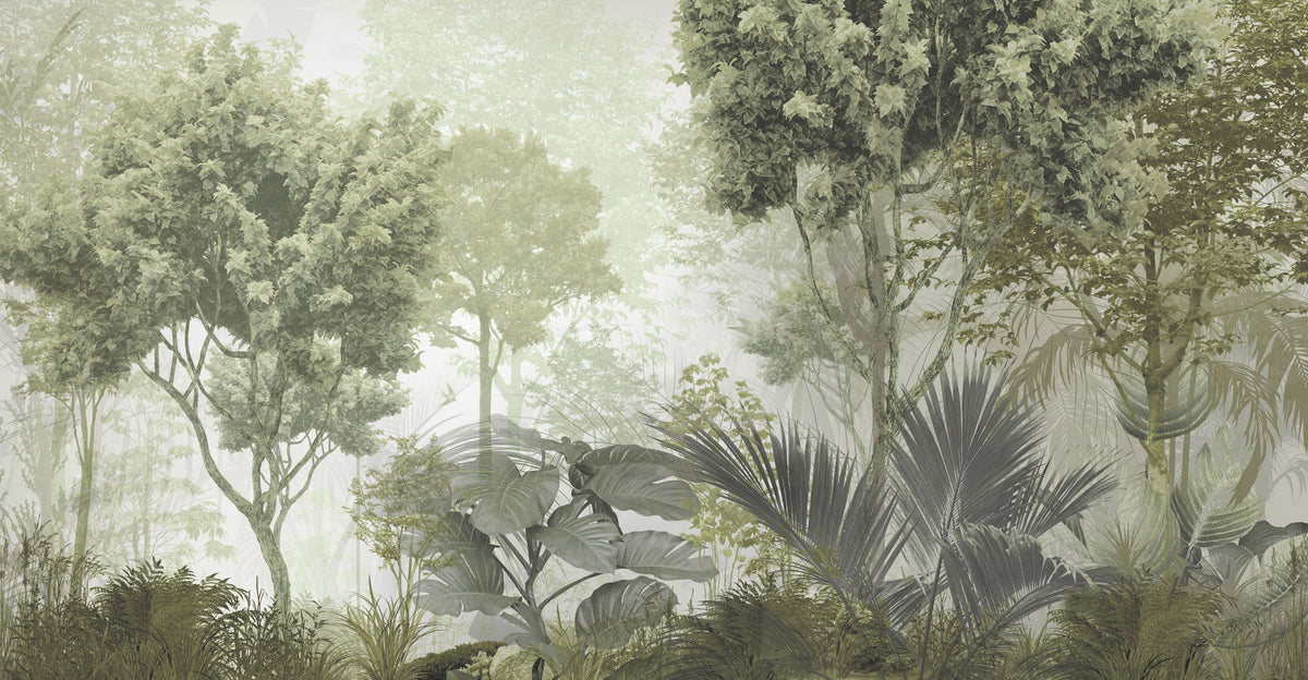 Natural woods Mural
